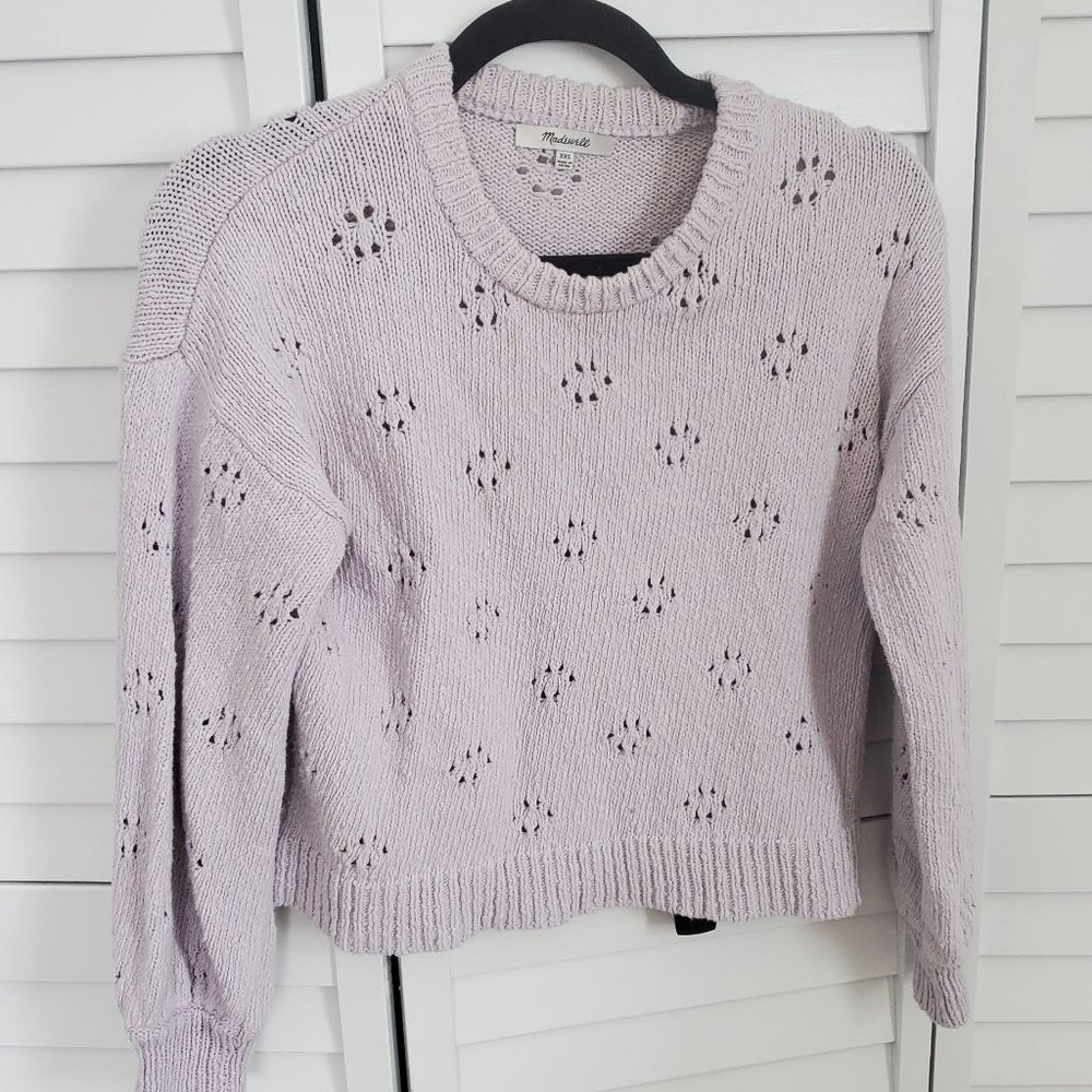 Madewell floral pullover